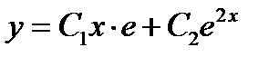 V3: {{99}} 04.07.12. Линейные однородные дифференциальные уравнения второго порядка с постоянными коэффициентами (общее решение) - student2.ru
