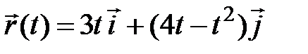 Векторная функция скалярного аргумента. Векторы скорости и ускорения. Кривизна плоской кривой - student2.ru