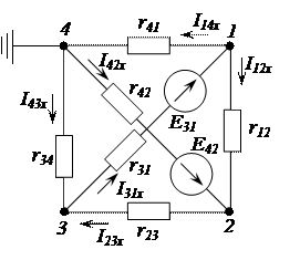 Входные и взаимные проводимости ветвей - student2.ru