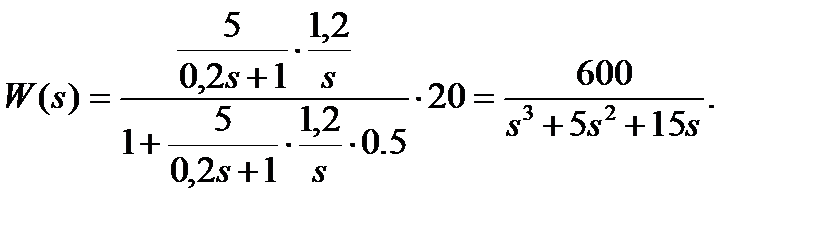 Выбор полюсов желаемой замкнутой системы - student2.ru