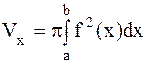 Вычисление объема тел вращения - student2.ru