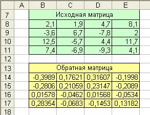 Вычисление определителя матрицы. - student2.ru