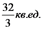Вычисление площадей плоских фигур и объемов тел вращения с помощью определенного интеграла. - student2.ru