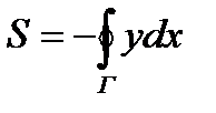 Вычисление площади с помощью криволинейного интеграла второго рода - student2.ru