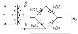 Выпрямление переменного тока - student2.ru