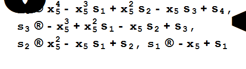 Выражаем данный симметрический многочлен через основные симметрические функции - student2.ru
