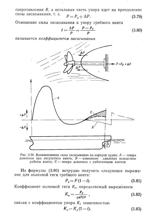 взаимодействие гребных винтов с корпусом судна - student2.ru