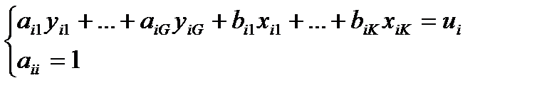 Эконометрические модели в виде систем линейных одновременных уравнений (СЛОУ): примеры и проблема оценивания параметров структурной формы (на примере макромодели Кейнса) - student2.ru