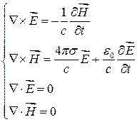 Электромагнитные волны в однородной поглощающей изотропной среде. Комплексная диэлектрическая проницаемость - student2.ru