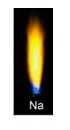 Этот метод основан на способности ионов металлов, входящих в состав летучих солей, окрашивать пламя горелки в определенный цвет. - student2.ru