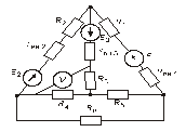 Задача 3. Расчет трехфазной, соединенной треугольником - student2.ru