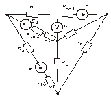Задача 3. Расчет трехфазной, соединенной треугольником - student2.ru
