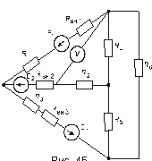 Задача 3. Расчет трехфазной, соединенной треугольником - student2.ru