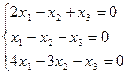 Задачи для самостоятельного решения. Найти решение однородной системы: - student2.ru