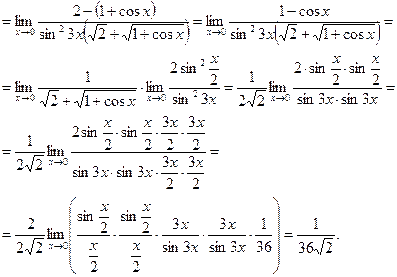Задания для самостоятельного решения. 1.1. Пользуясь определением предела функции в точке по Гейне докажите - student2.ru