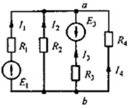 Замена нескольких параллельных ветвей, содержащих источники ЭДС и источники тока, одной эквивалентной. - student2.ru