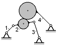 Замена высших кинематических пар низшими - student2.ru