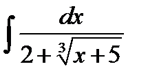 Завдання з теми «Невизначений та визначений інтеграли». - student2.ru