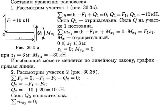Дифференциальные зависимости при прямом поперечном изгибе - student2.ru