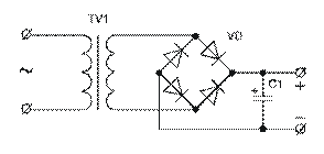 Источники питания электронных схем. Выпрямители переменного напряжения, однополупериодные и двухполупериодные - student2.ru