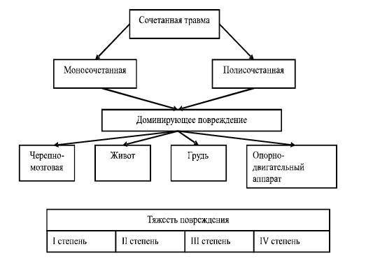 Алгоритм действий бригады СМП при оказании помощи пострадавшим с сочетанной и множественной травмой - student2.ru