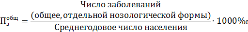 Анализ показателей здоровья населения. Анализ здоровья проводится по показателям заболеваемости. - student2.ru