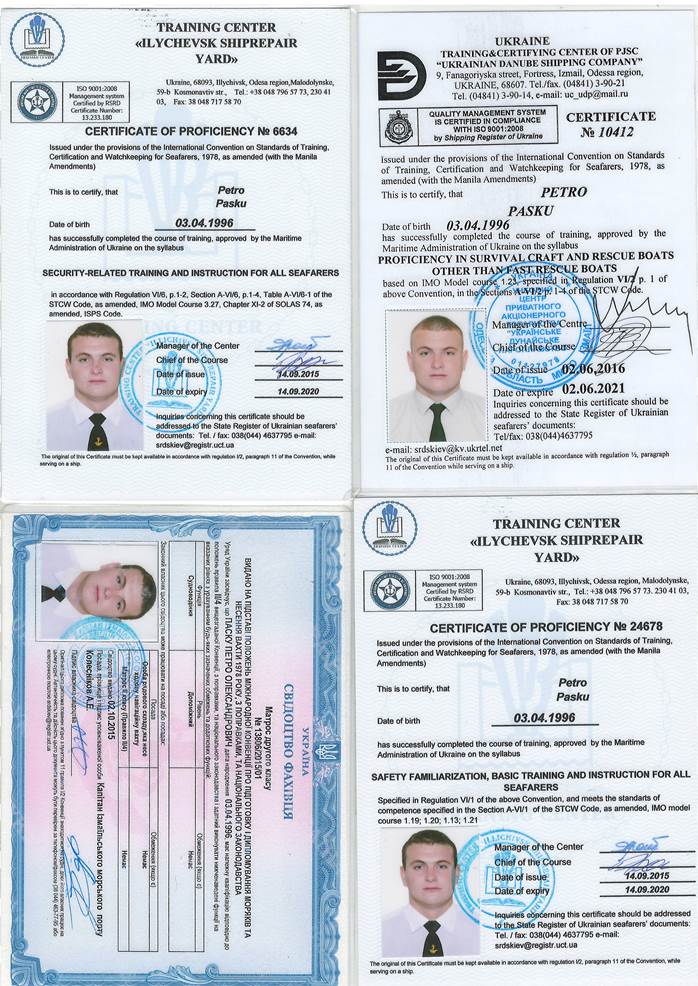 Certificates and qualifications - student2.ru