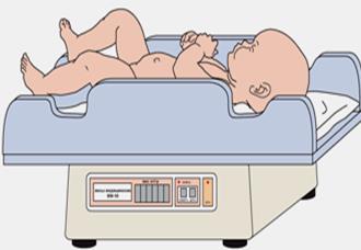 Измерение массы тела на электронных медицинских весах - student2.ru